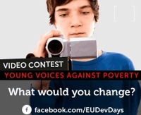 Concurso de vídeo: “Jovens vozes em combate à pobreza: O que você mudaria? Dê a sua opinião!” – data limite – 1 de novembro