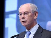 Van Rompuy discursa em Lisboa
