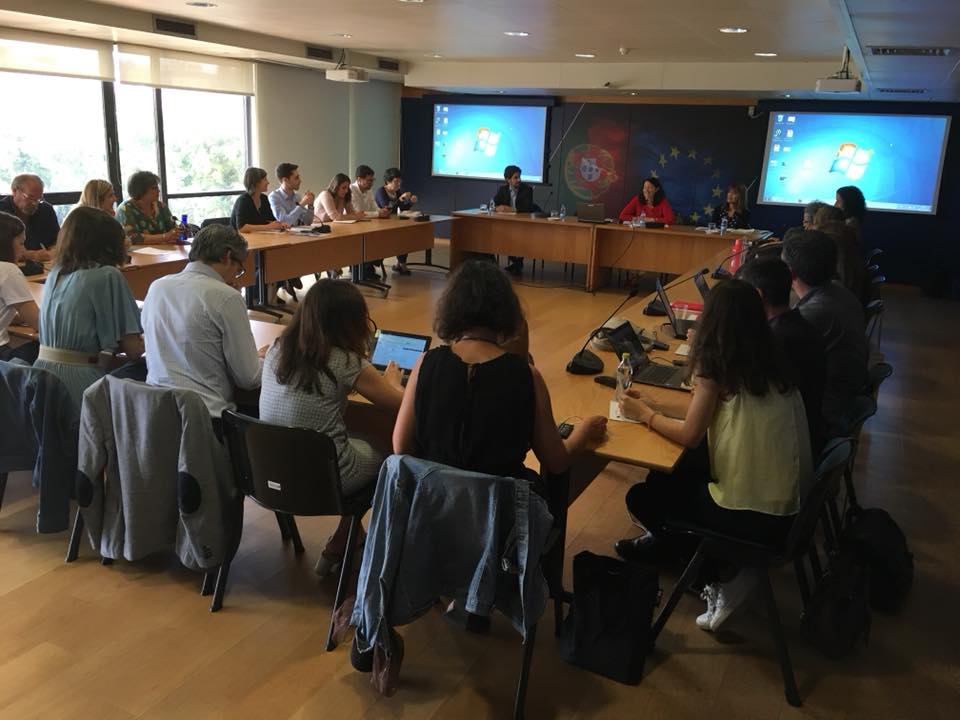 Reunião/formação da Rede Europe Direct em Portugal