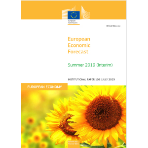 Previsões económicas do verão de 2019